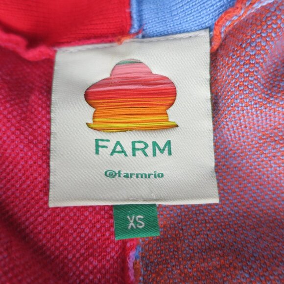 Farm Rio Mixed Living Nature Cardigan Sweater Dress Multicolored Women's XS - Picture 5 of 8